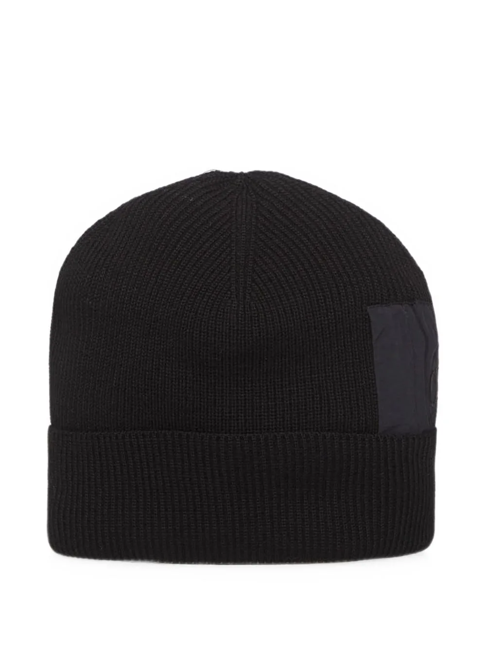 Ribbed-Knit Wool Beanie Hat by C.P. Company