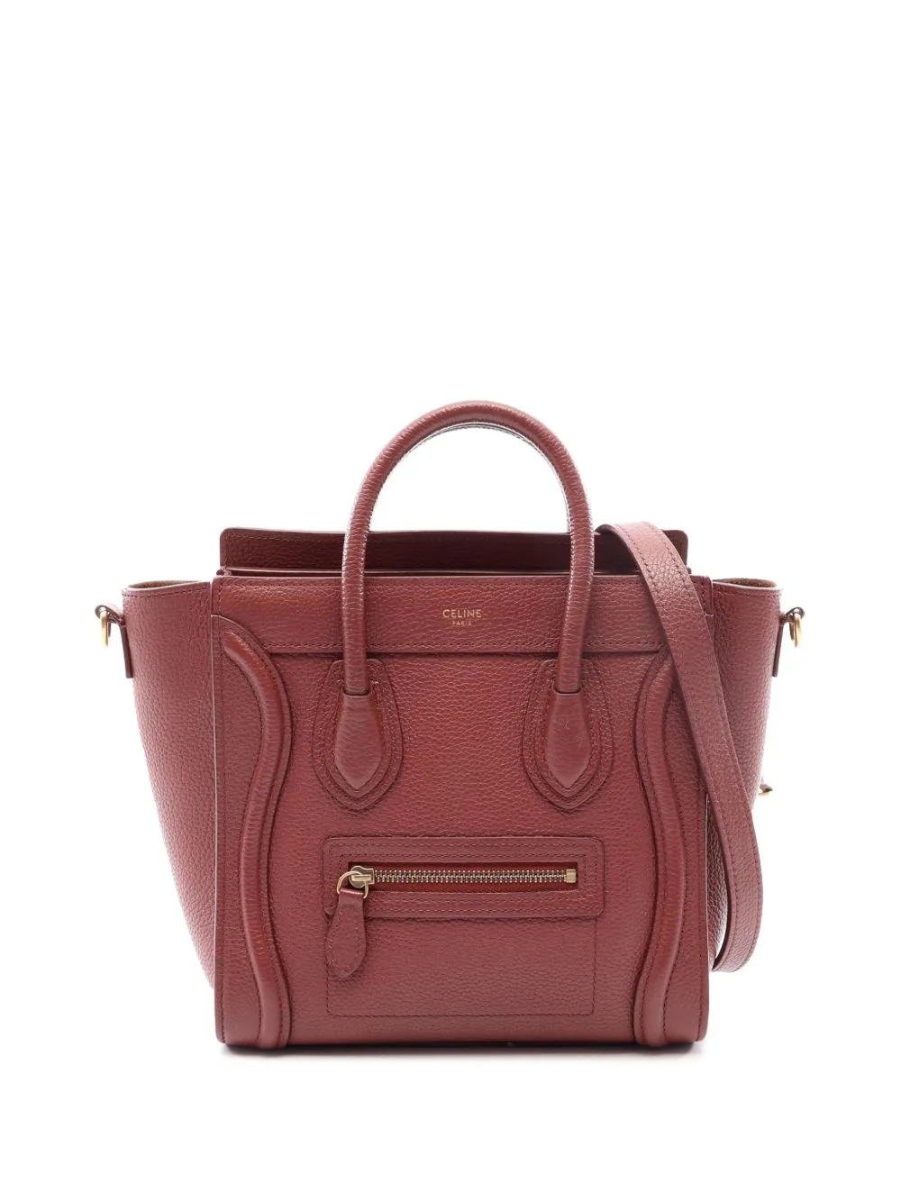 2000-2026 Nano Luggage Tote Satchel by Celine Pre-Owned
