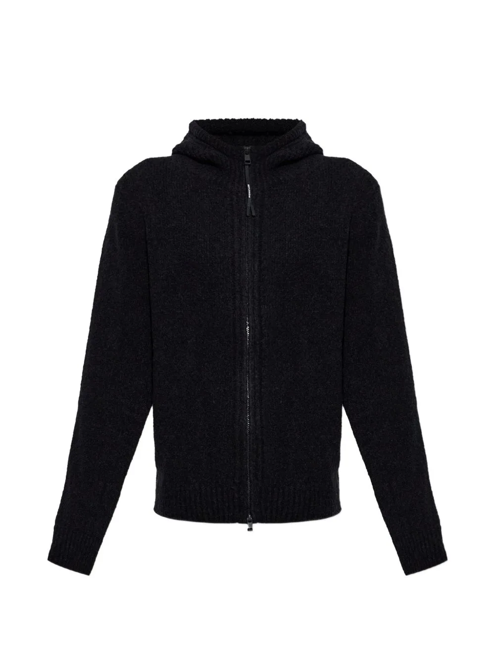 Hooded Zip-Up Cardigan by Moncler