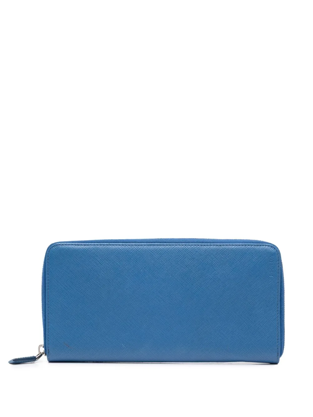 2010-2026 Saffiano Zip Around Travel Organizer Wallet Long Wallets by Prada Pre-Owned