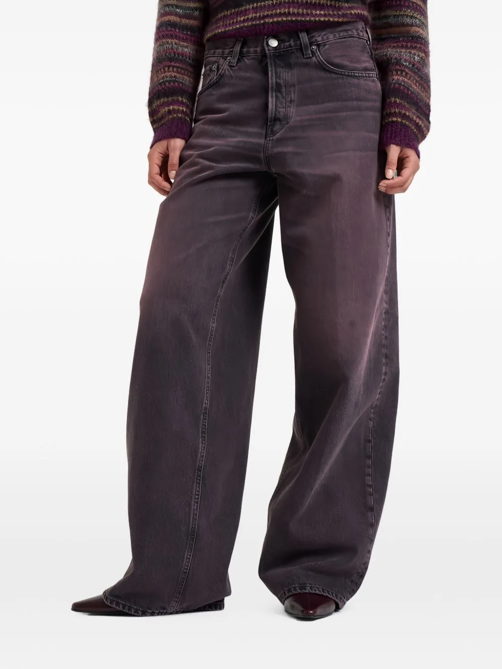 Bethany Wide-Leg Jeans by Haikure