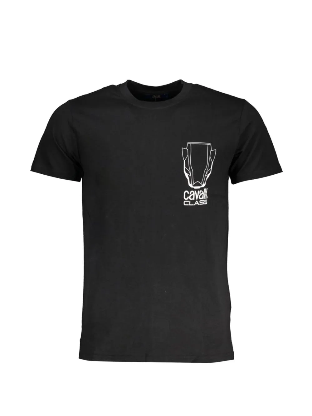 Graphic-Print Cotton T-Shirt by Cavalli Class