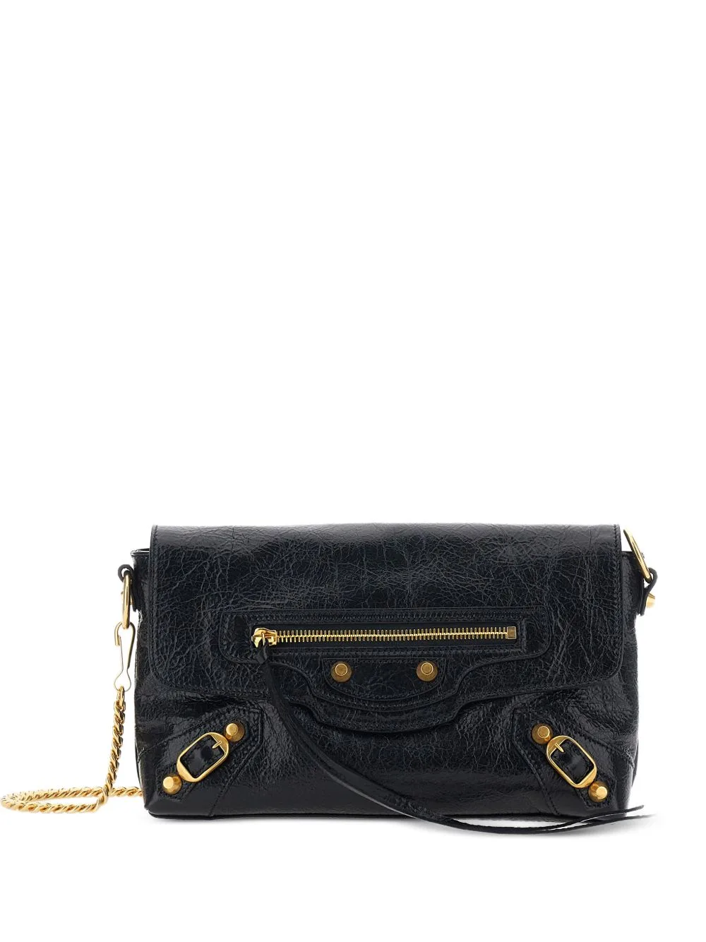 Le City Leather Clutch Bag by Balenciaga
