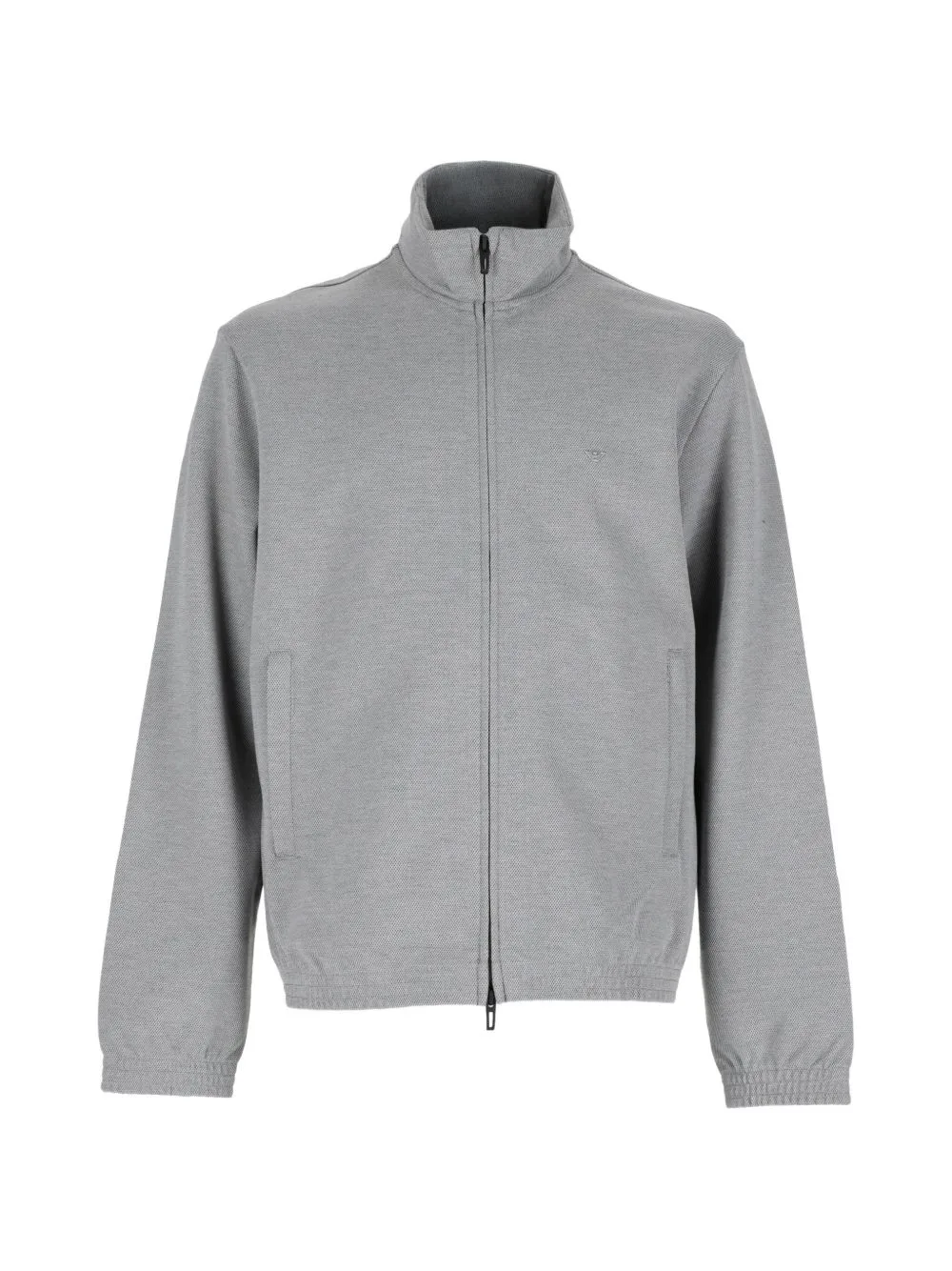 Travel Essential High-Neck Track Jacket by Emporio Armani