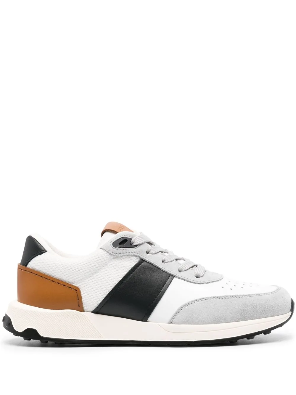 Panelled Leather Sneakers by Tod's