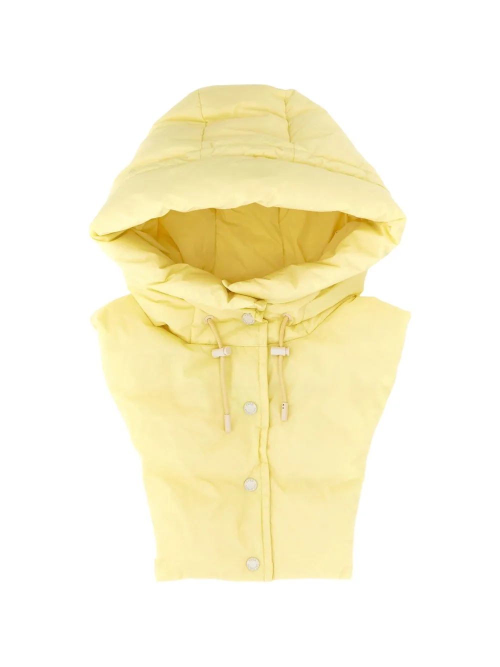 Padded Bib-Style Hood by Army By Yves Salomon