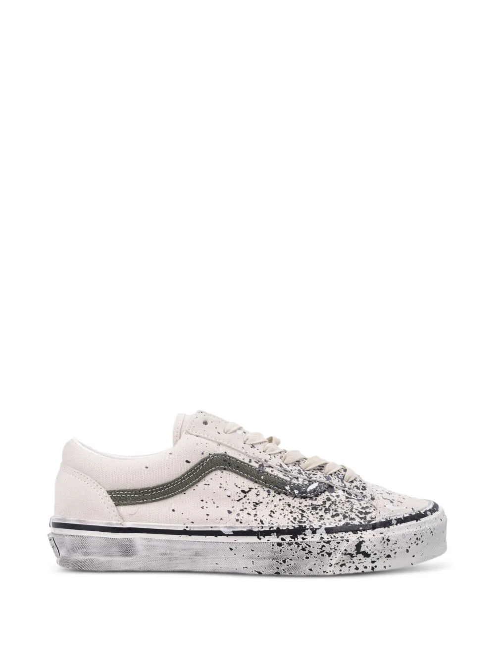 Old Skool Paint-Splatter Sneakers by Vans