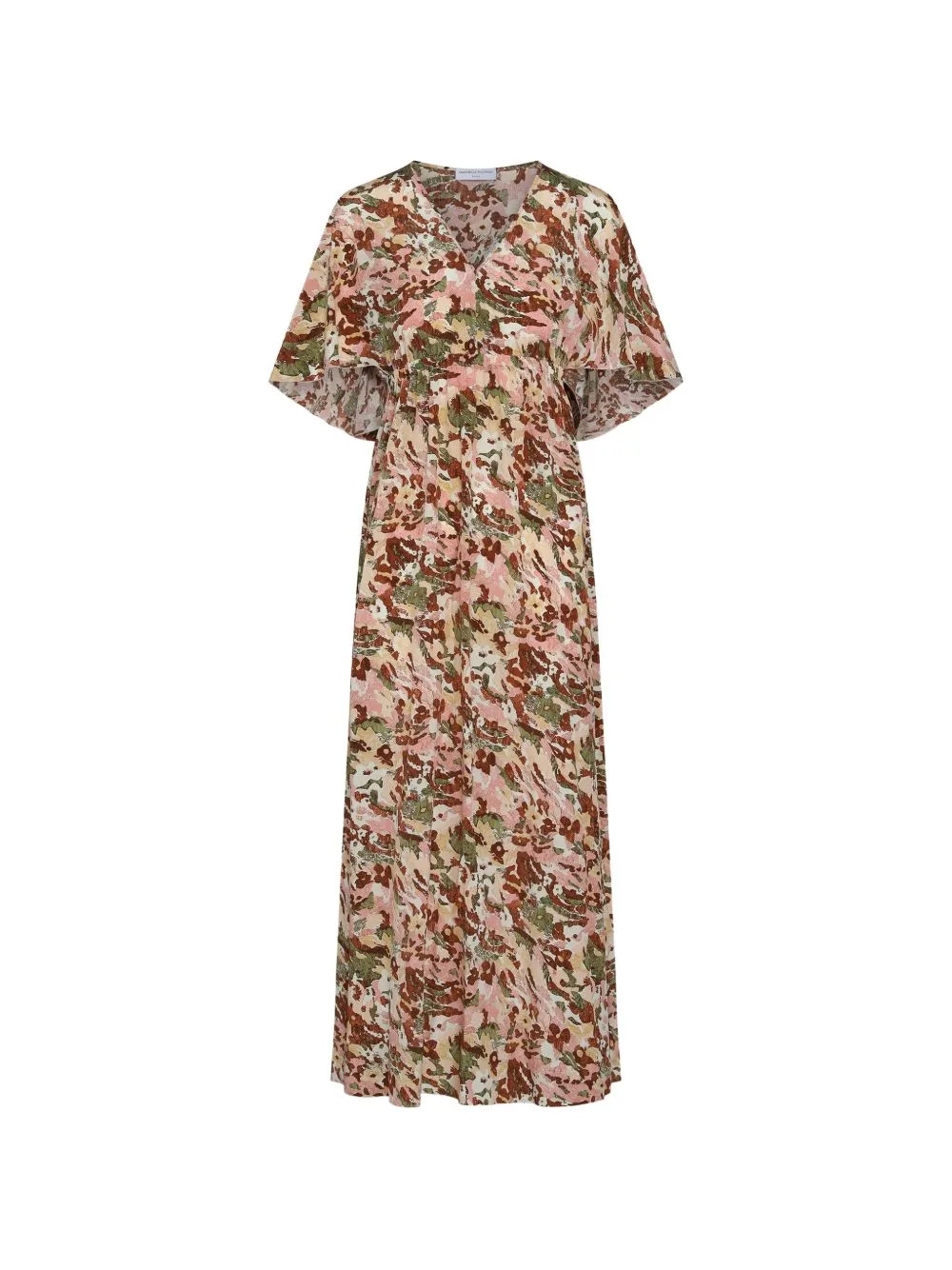 Lucia Printed Silk Midi Dress by Marinella Piccinno