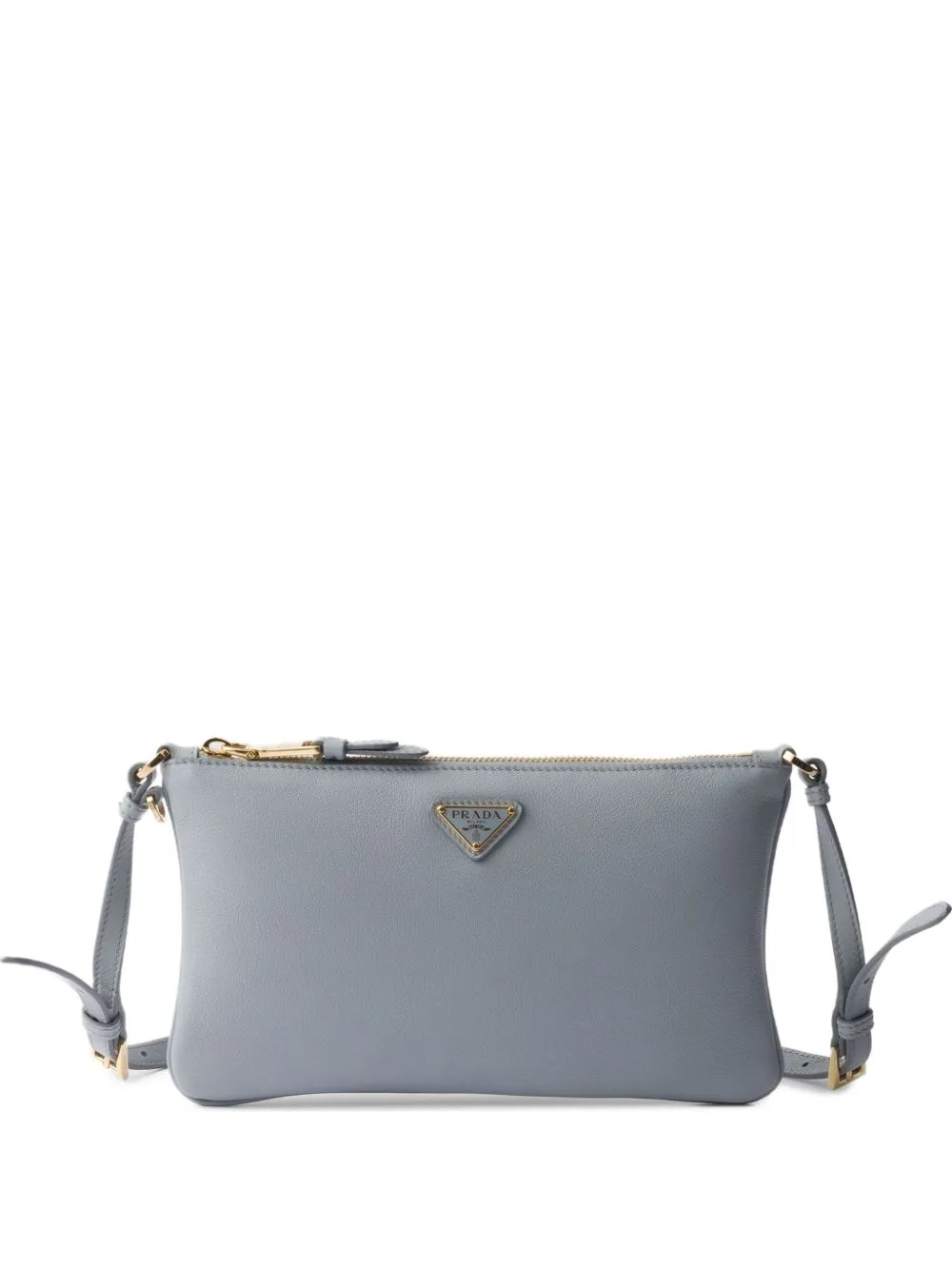Leather Shoulder Bag by Prada