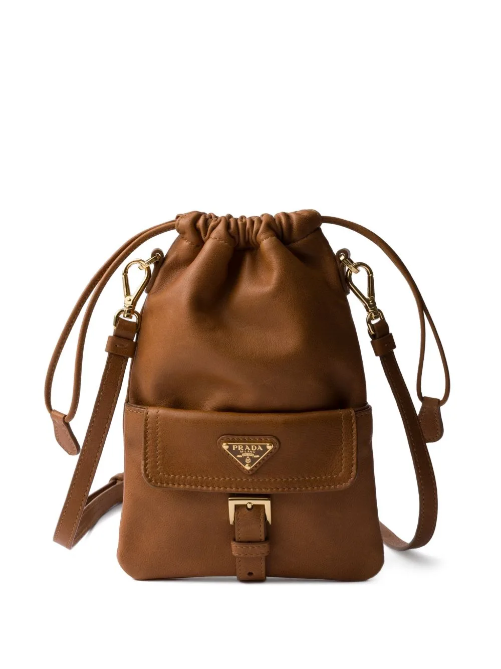 Nappa-Leather Pouch by Prada