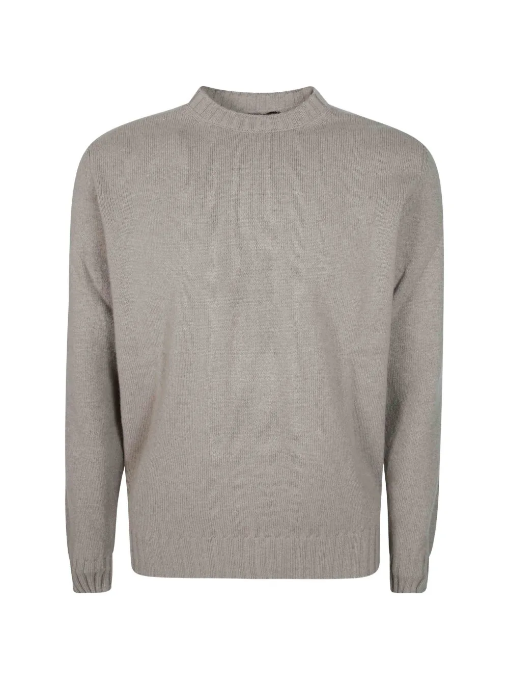 Ribbed-Knit Crew-Neck Sweater by Filippo De Laurentiis