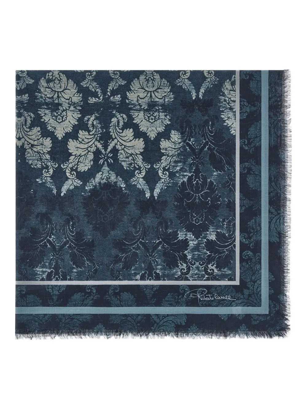 Brocade-Print Shawl by Roberto Cavalli