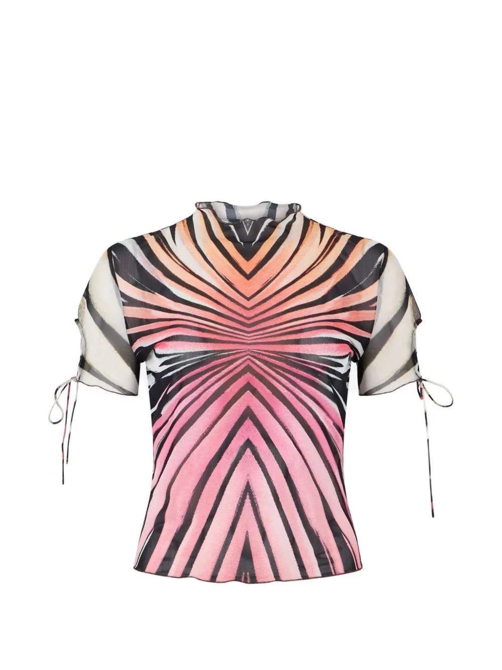 Zebra-Print T-Shirt by Roberto Cavalli