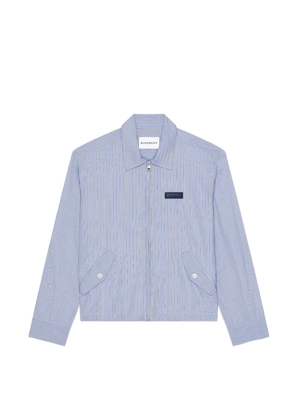 Couture Seam Striped Blouson in Cotton by Givenchy