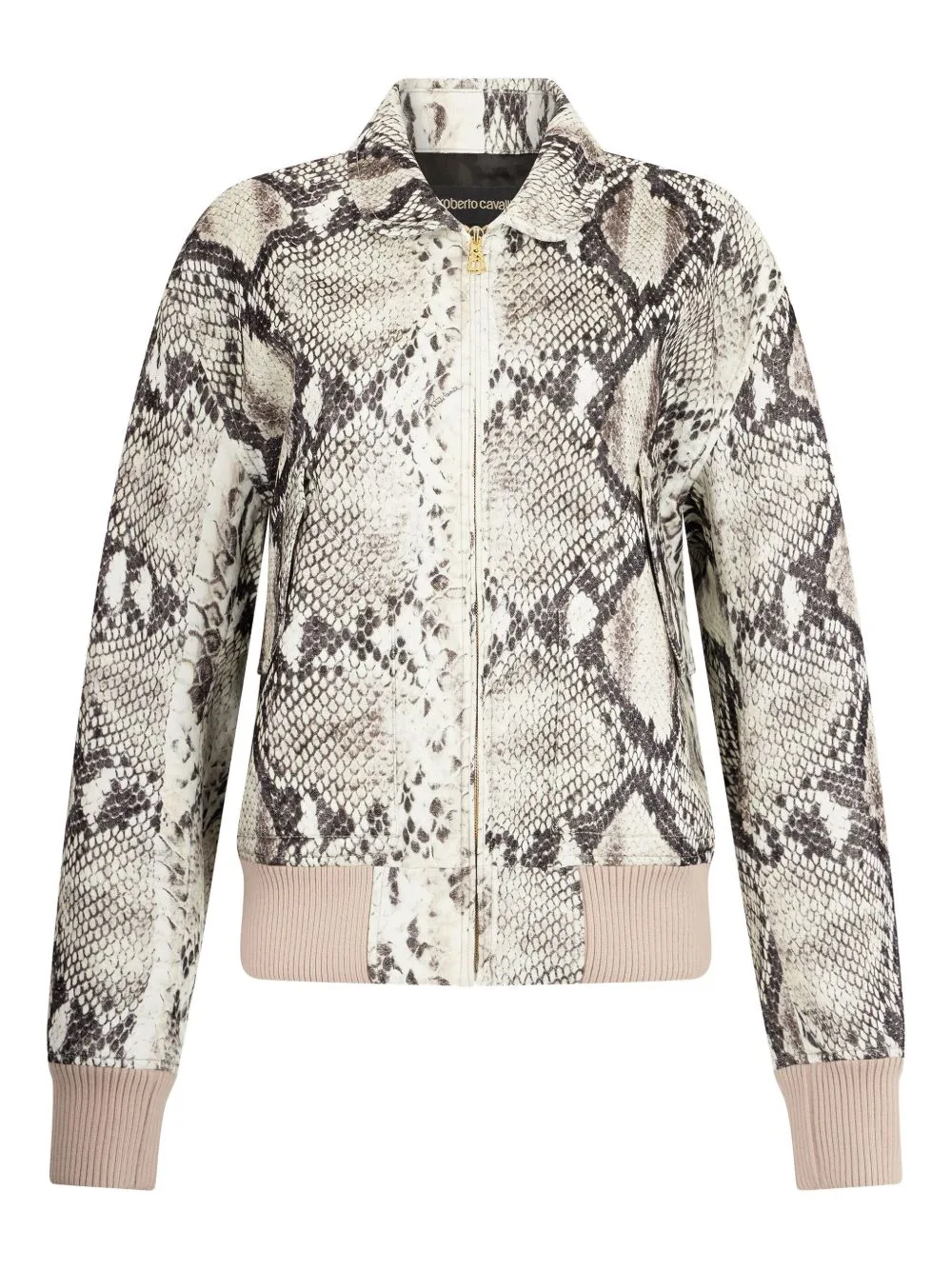 Python-Print Jacket by Roberto Cavalli