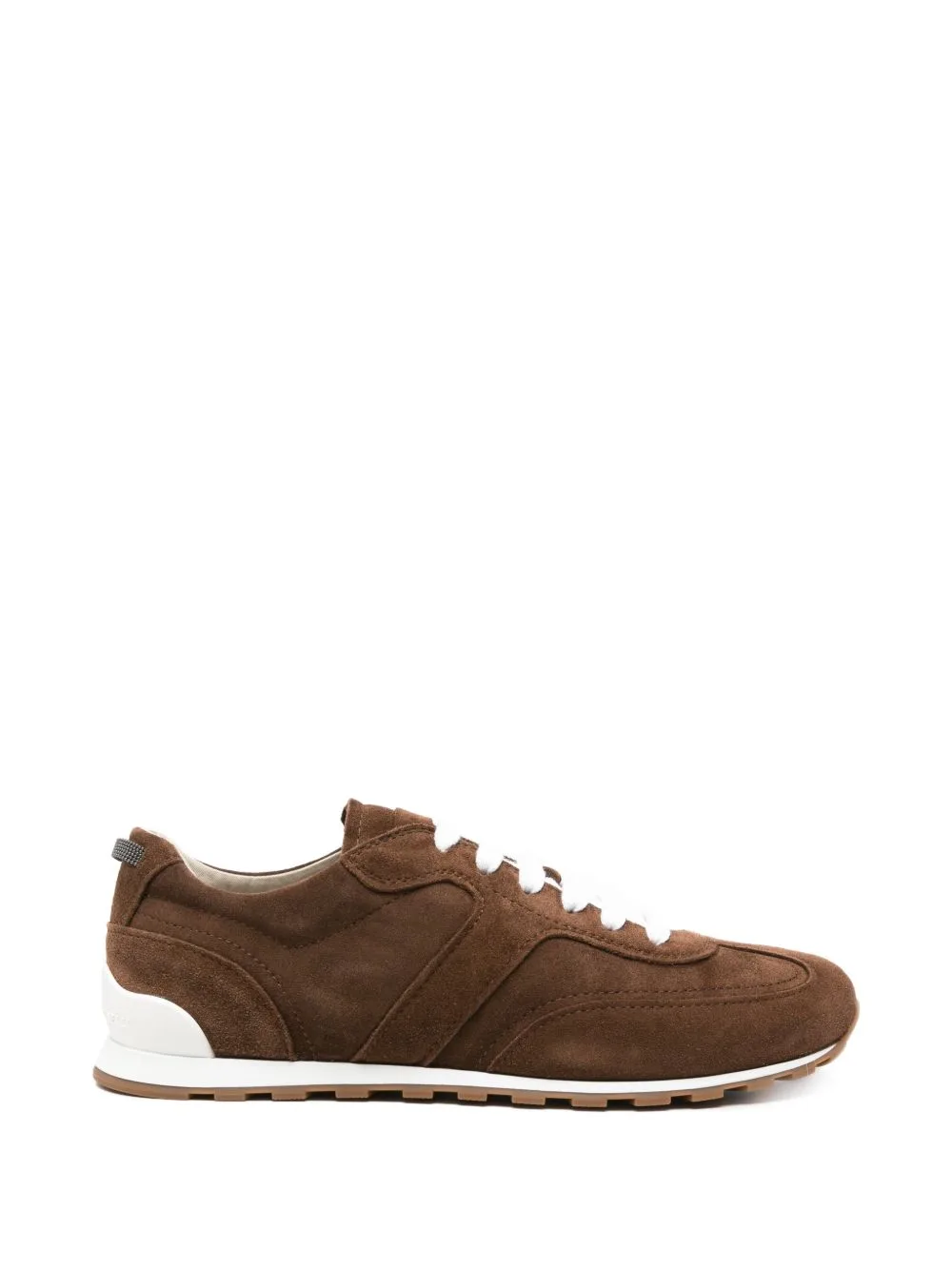 Suede Panelled Sneakers
