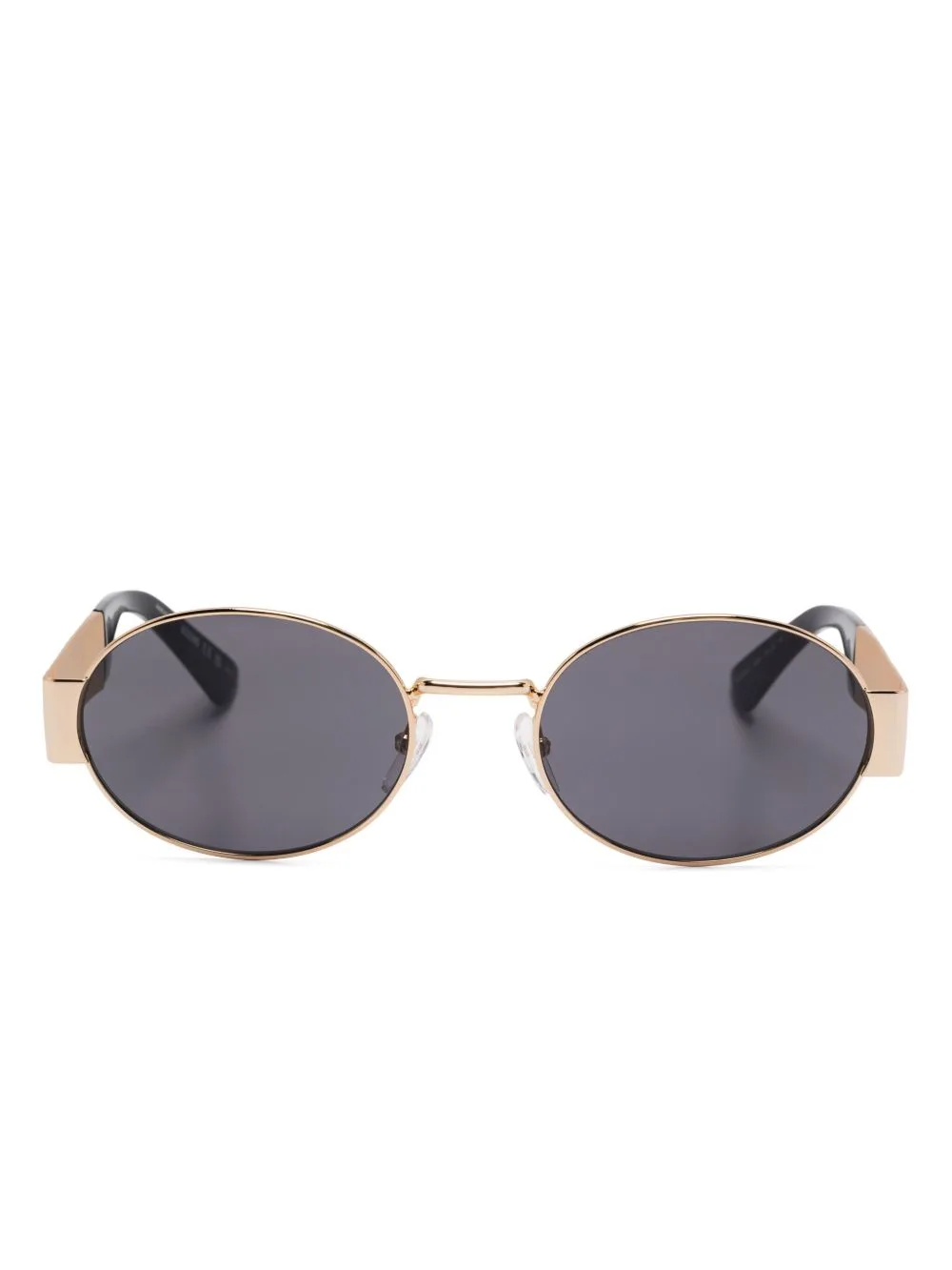 Oval-Frame Sunglasses by Moschino Eyewear