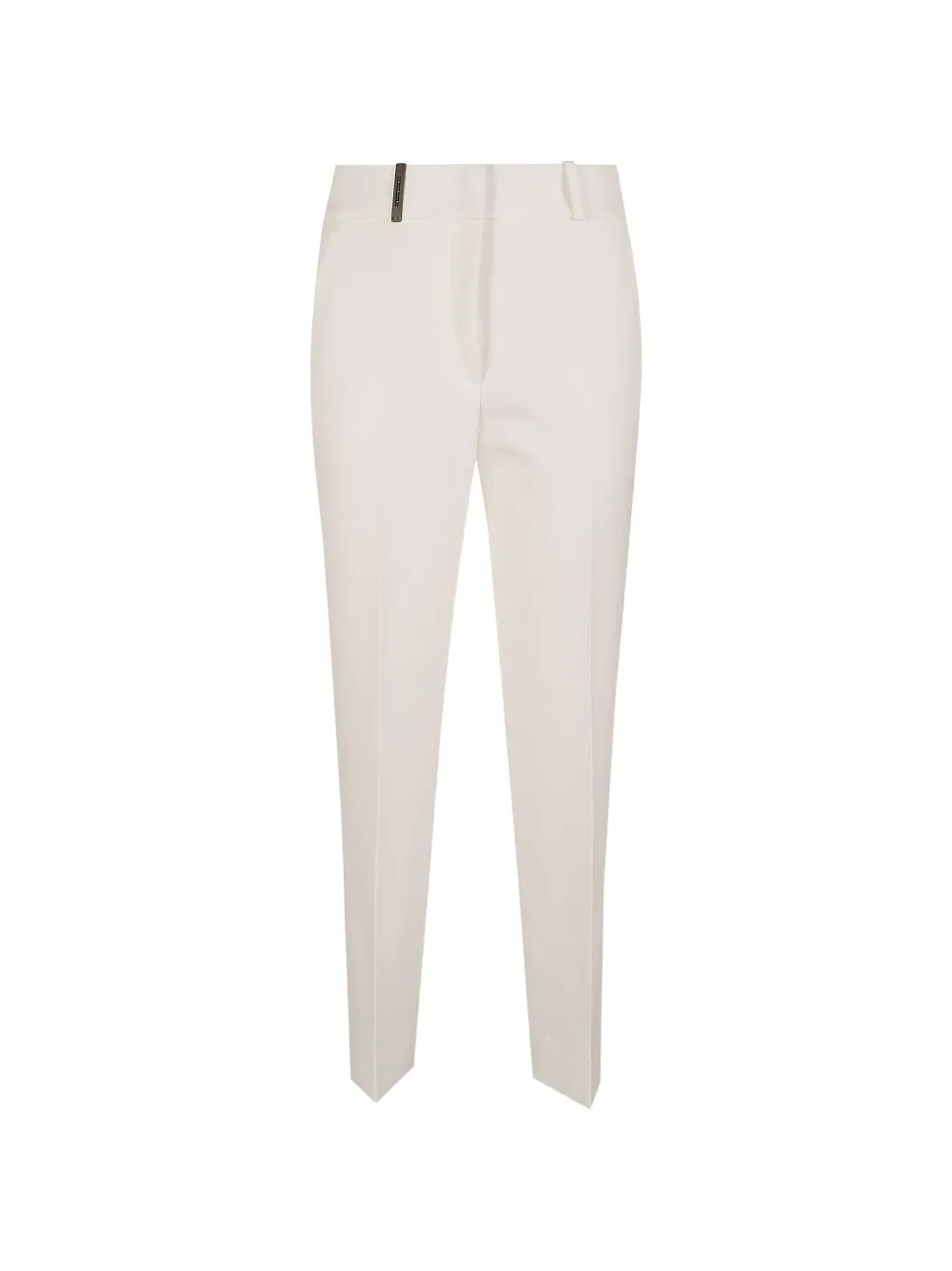 Logo-Plaque Tailored Trousers by Peserico