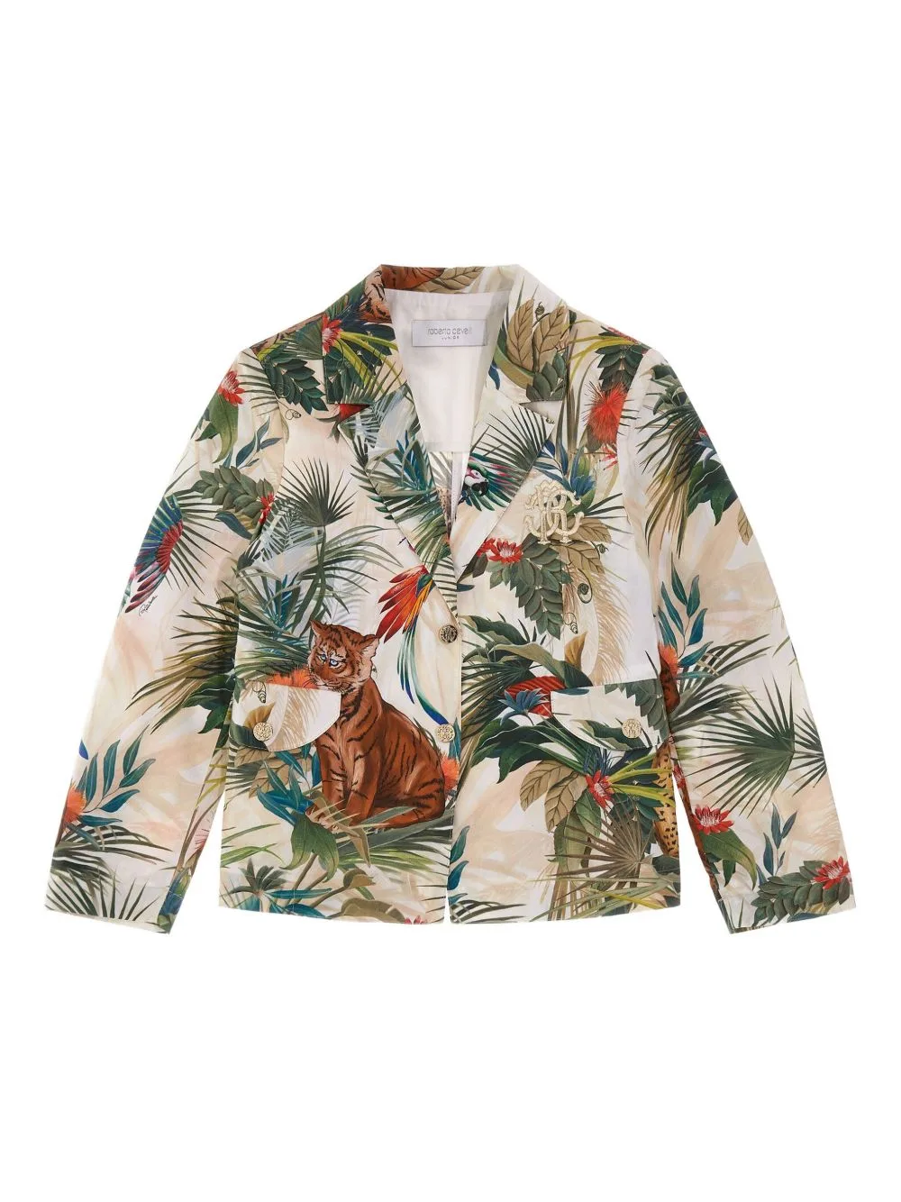 Jungle Print Blazer by Roberto Cavalli