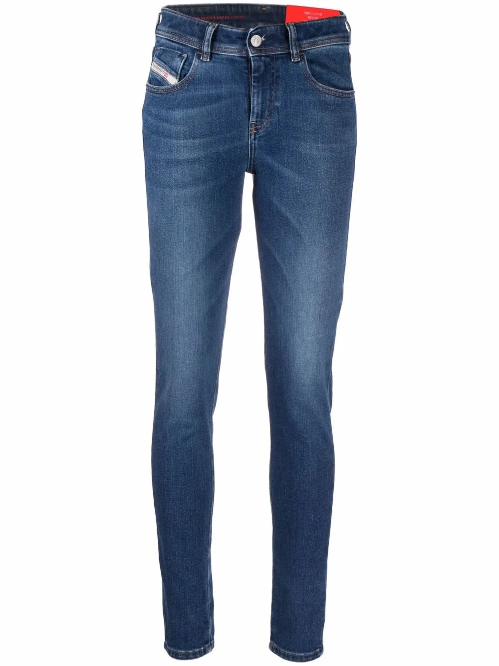 2017 Slandy 09C21 Skinny Jeans by Diesel