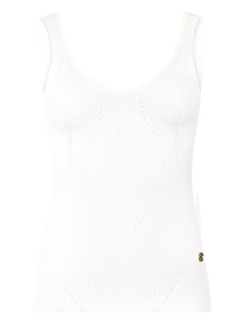 Ribbed-Knit Tank Top by Roberto Cavalli