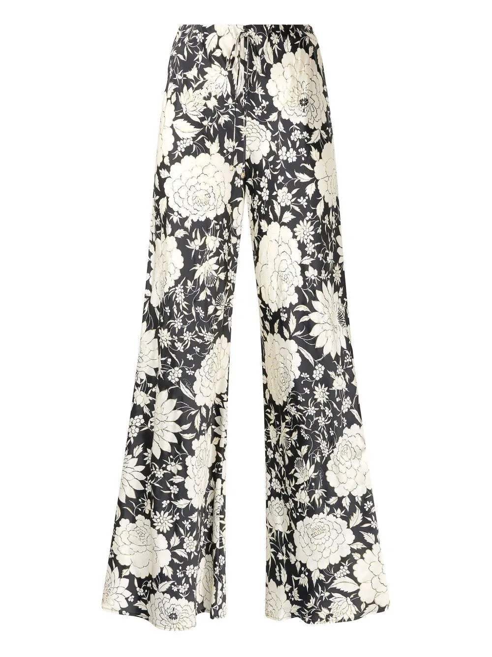 Floral-Print Trousers by Roberto Cavalli