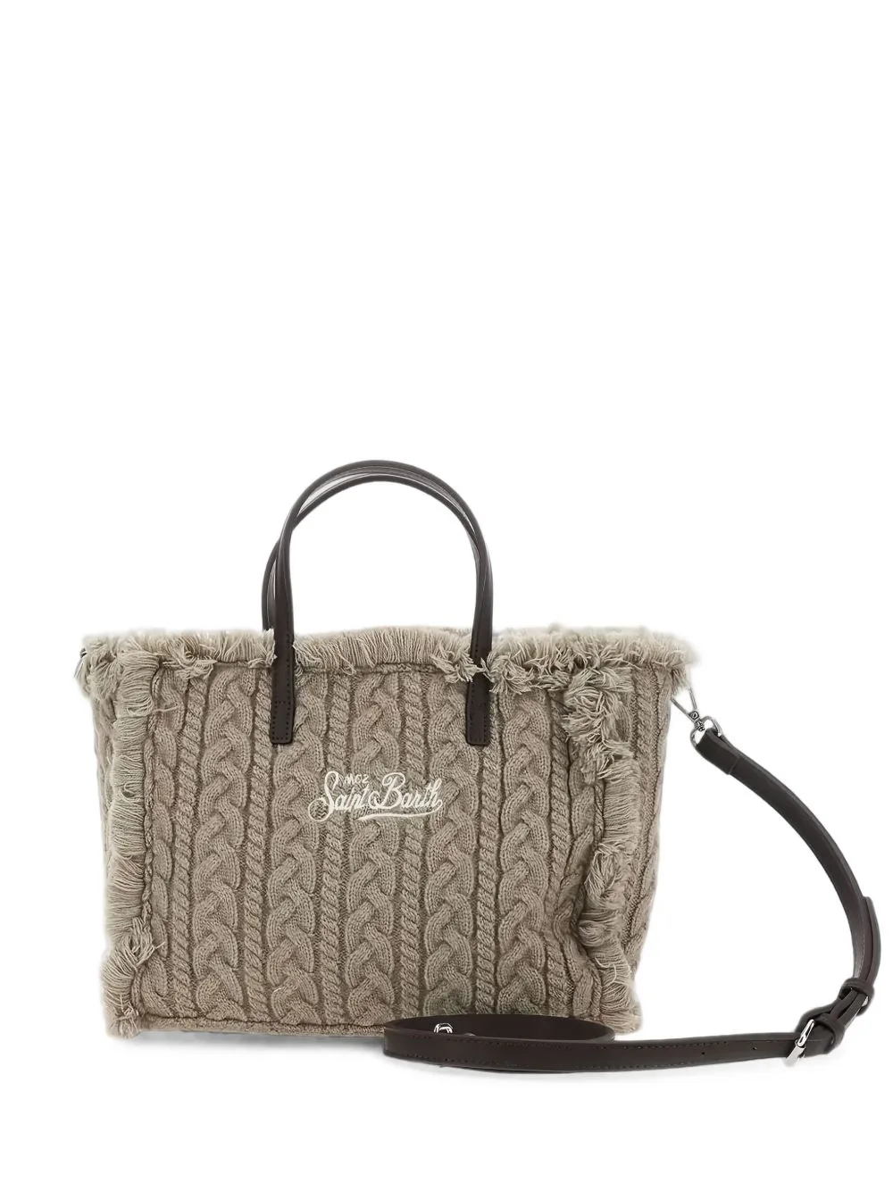 Colette Cable-Knit Tote Bag by MC2 Saint Barth