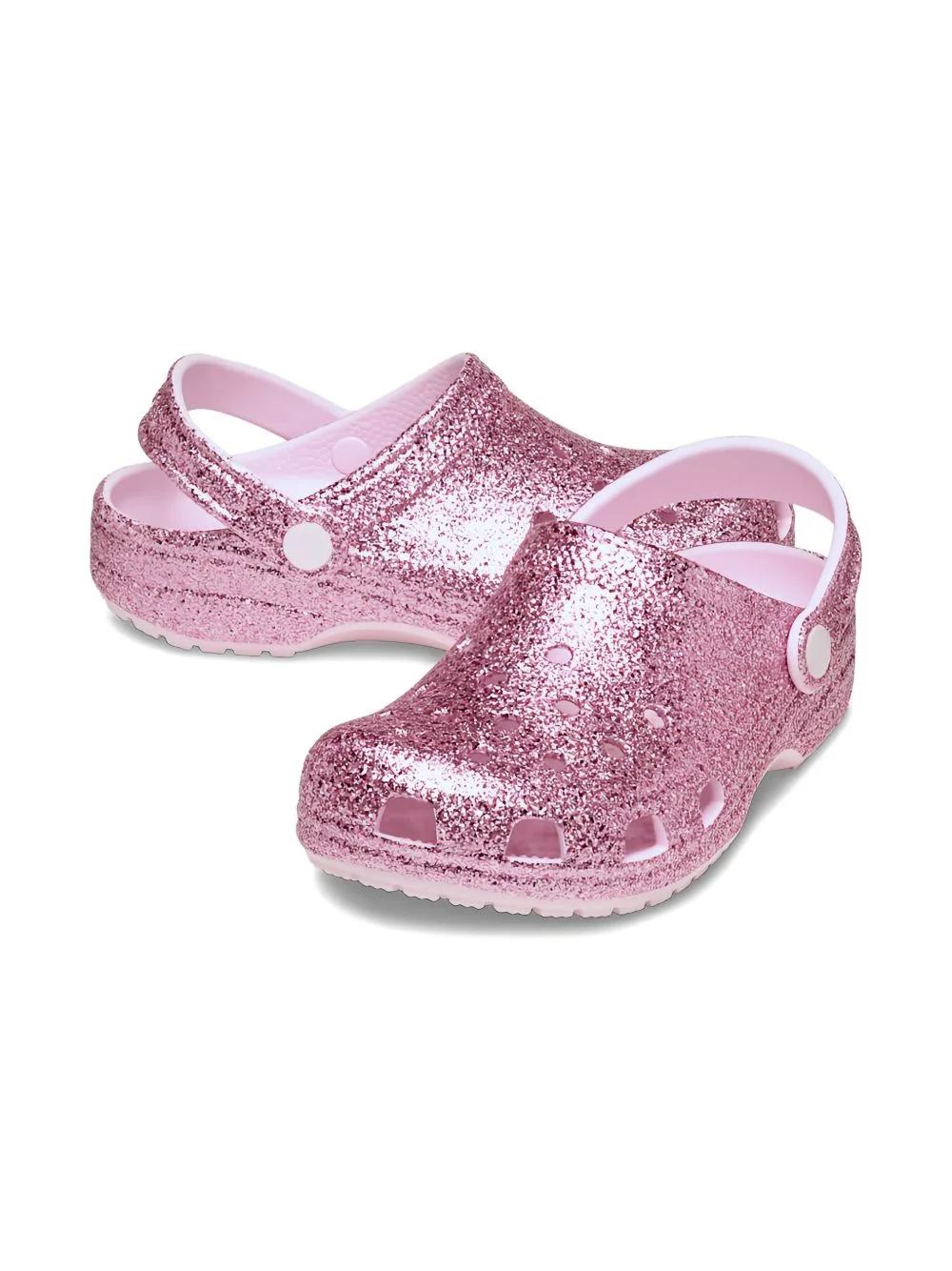 Classic Chunky Glitter Clogs by Crocs