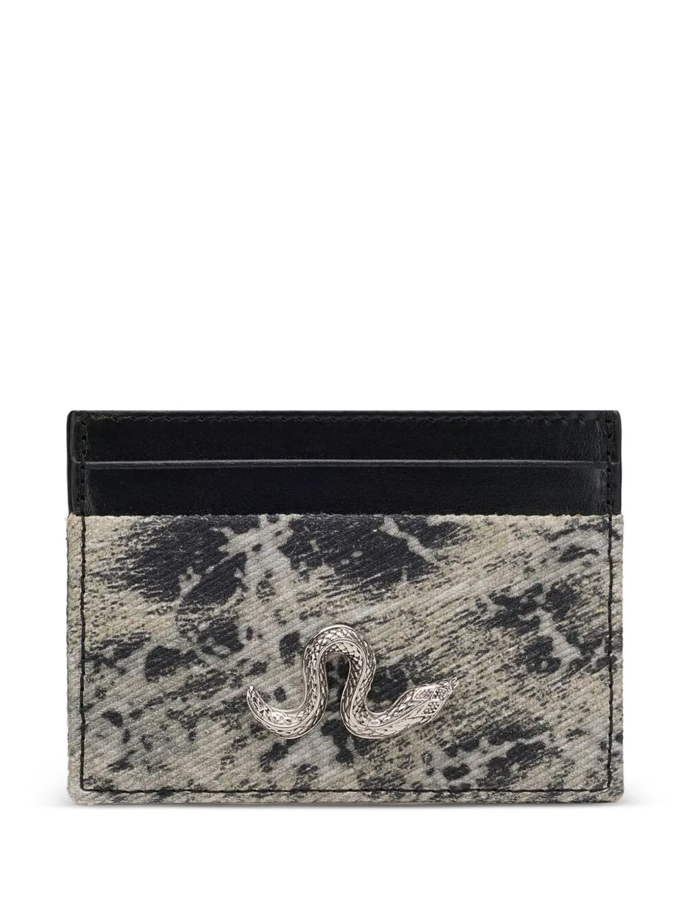 Animal-Print Cardholder by Roberto Cavalli