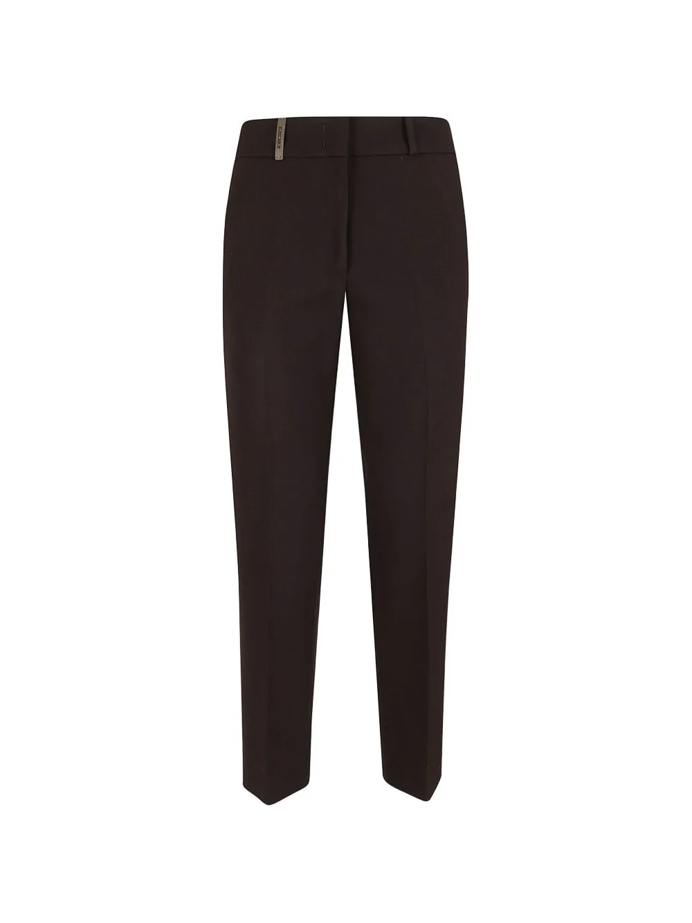 Bead-Embellished Tailored Trousers by Peserico