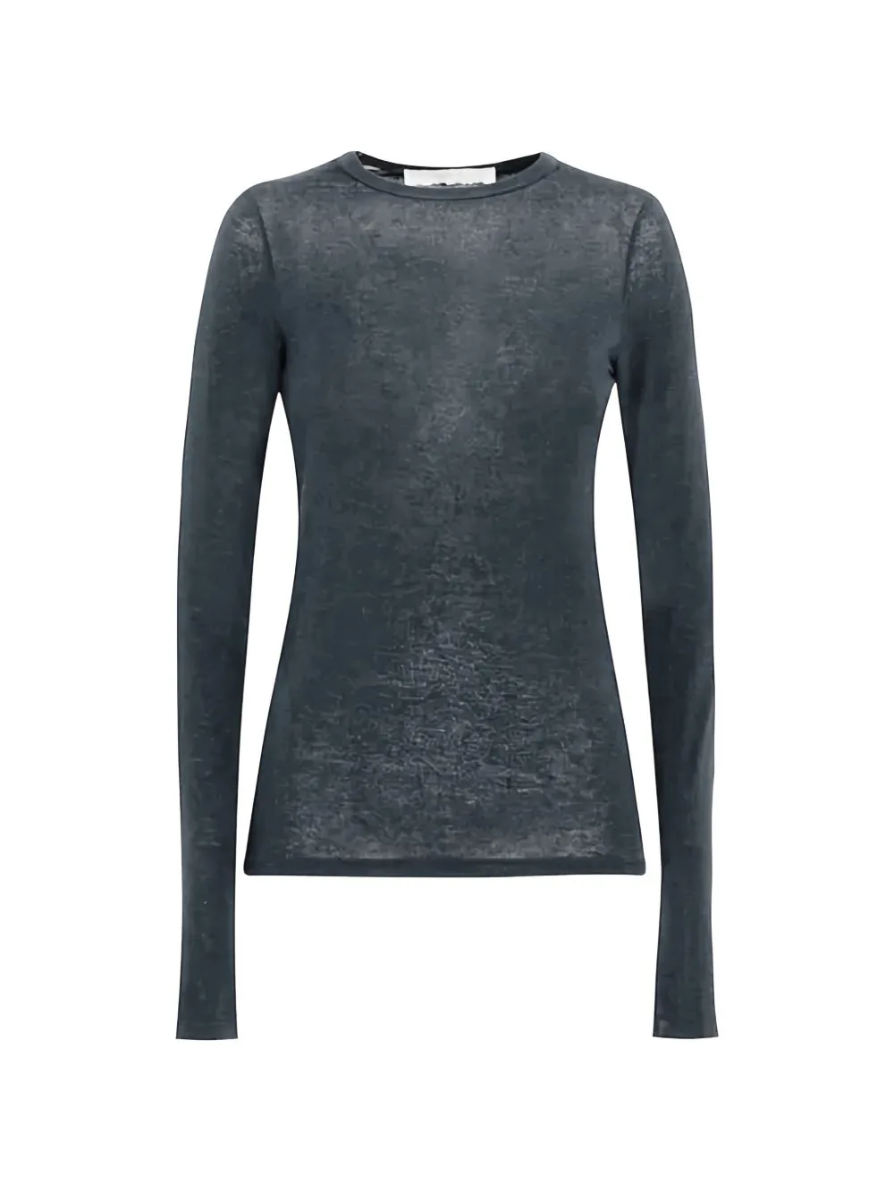 Semi-Sheer Long-Sleeve T-Shirt by Tela