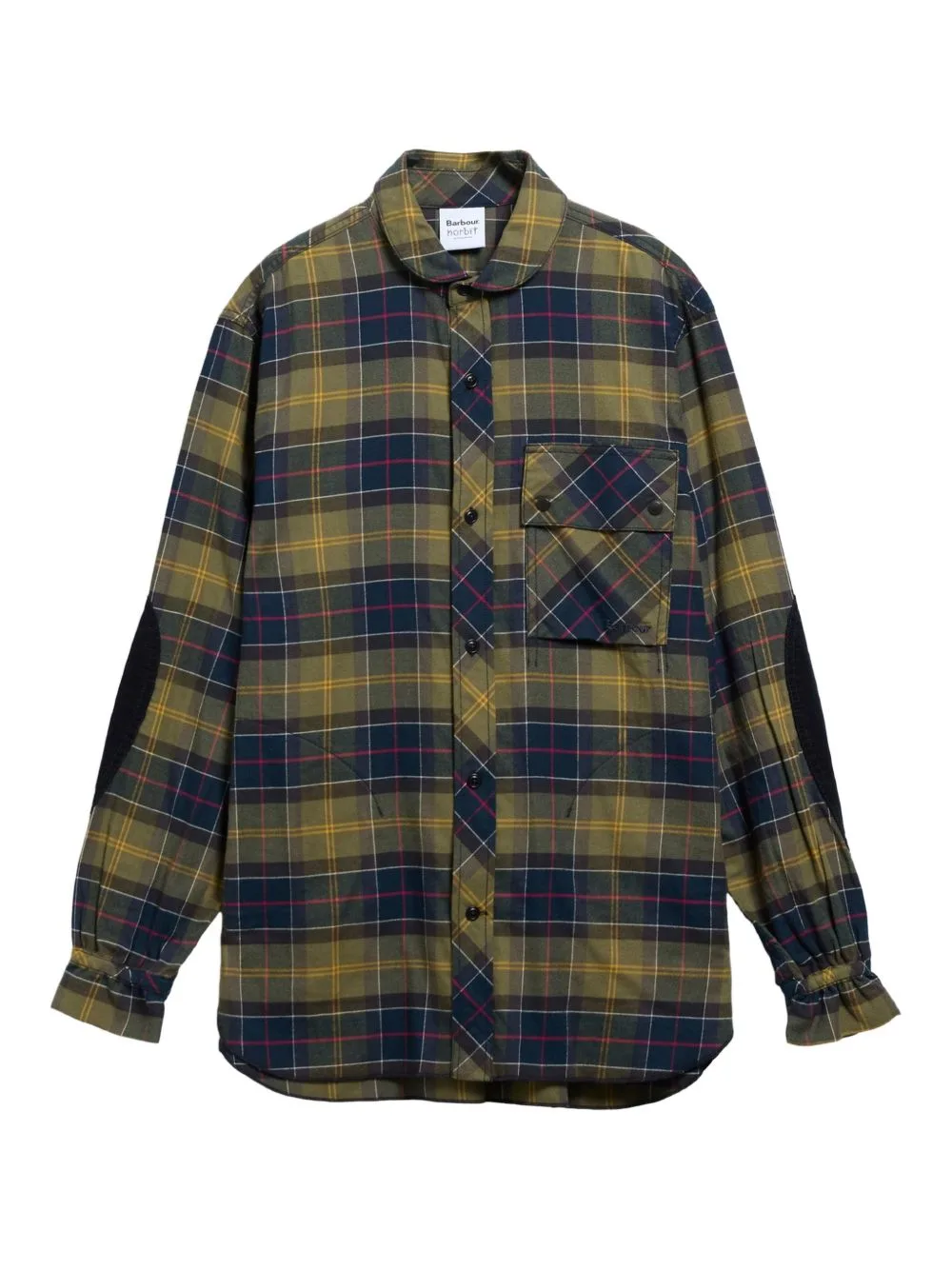 Tartan Elbow-Patch Shirt by Barbour