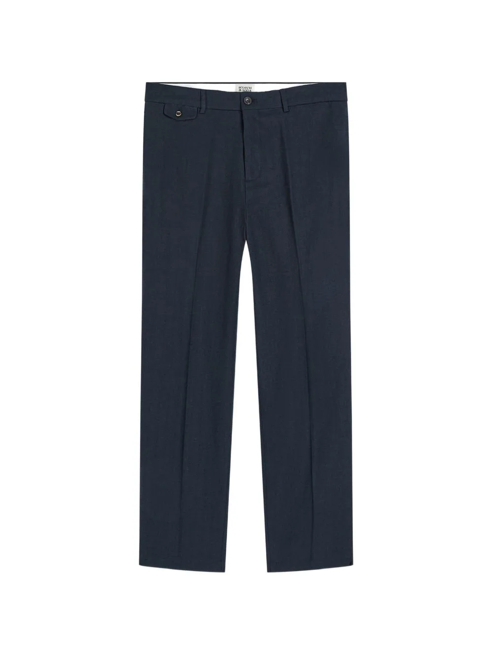 Herringbone-Weave Tailored Trousers by Scotch & Soda