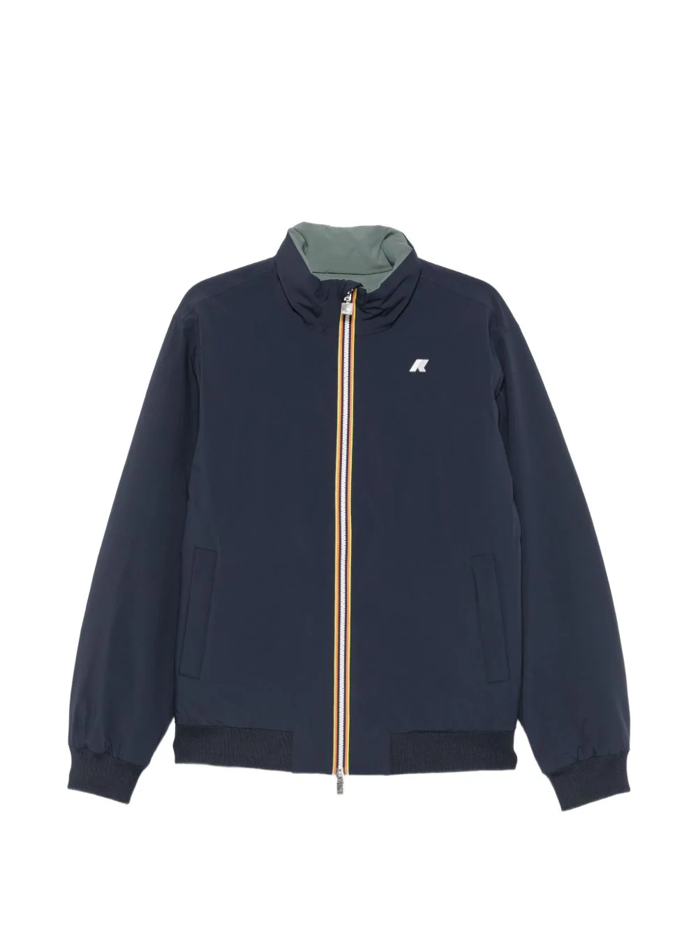 Logo-Patch Reversible Jacket by K-Way