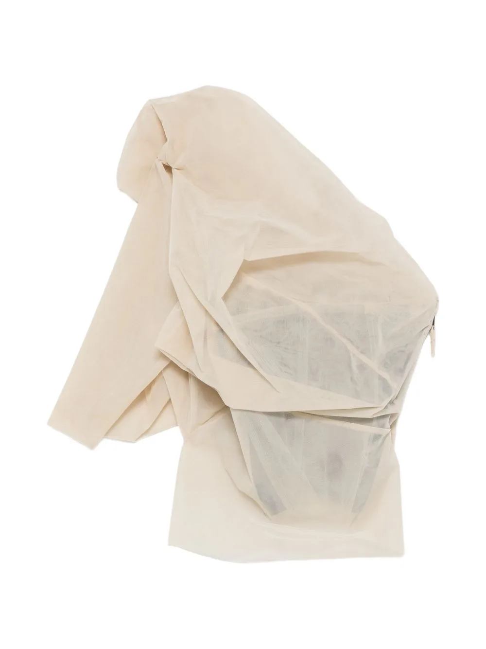 Draped-Detail Top by Rick Owens