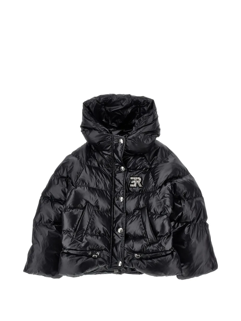 Logo-Patch Quilted Jacket by Ermanno Scervino Junior