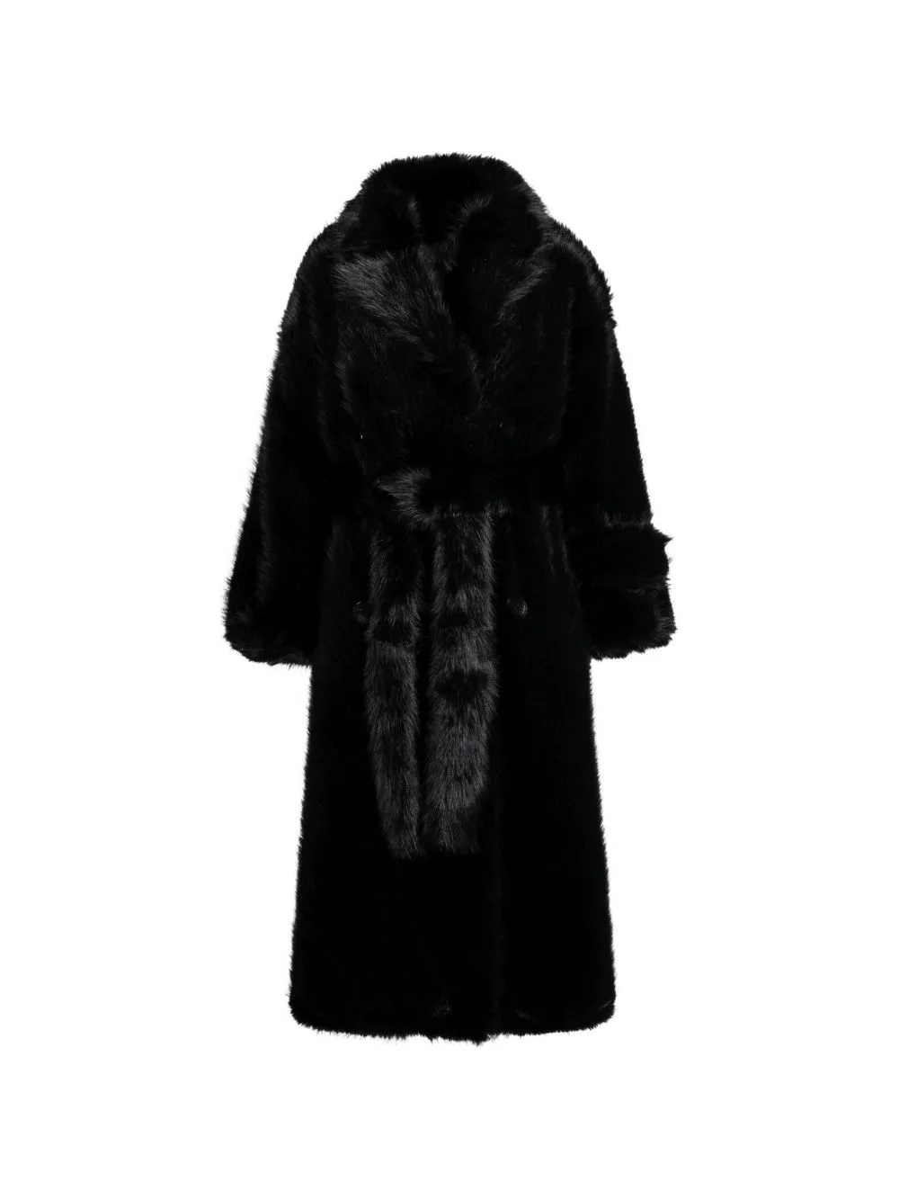 Jackie Faux-Fur Coat by BB Couture