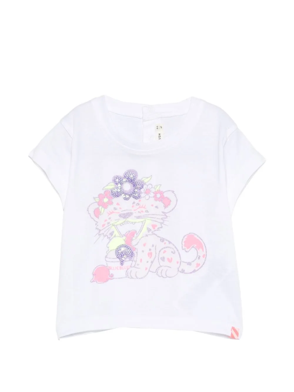 Flower Graphic T-Shirt by Billieblush