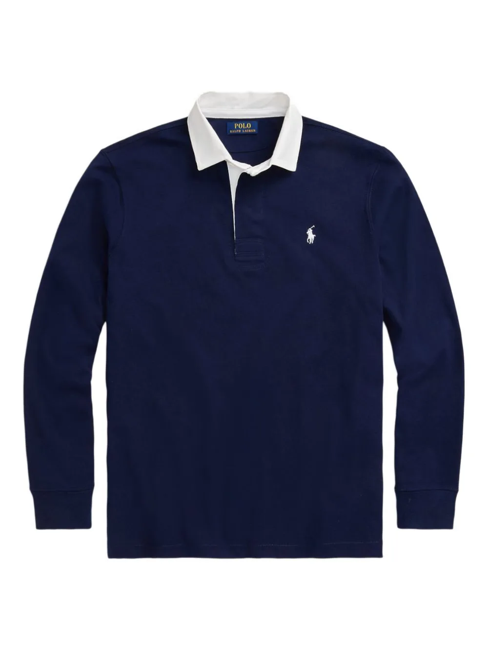 Long-Sleeved Rugby Polo Shirt by Polo Ralph Lauren