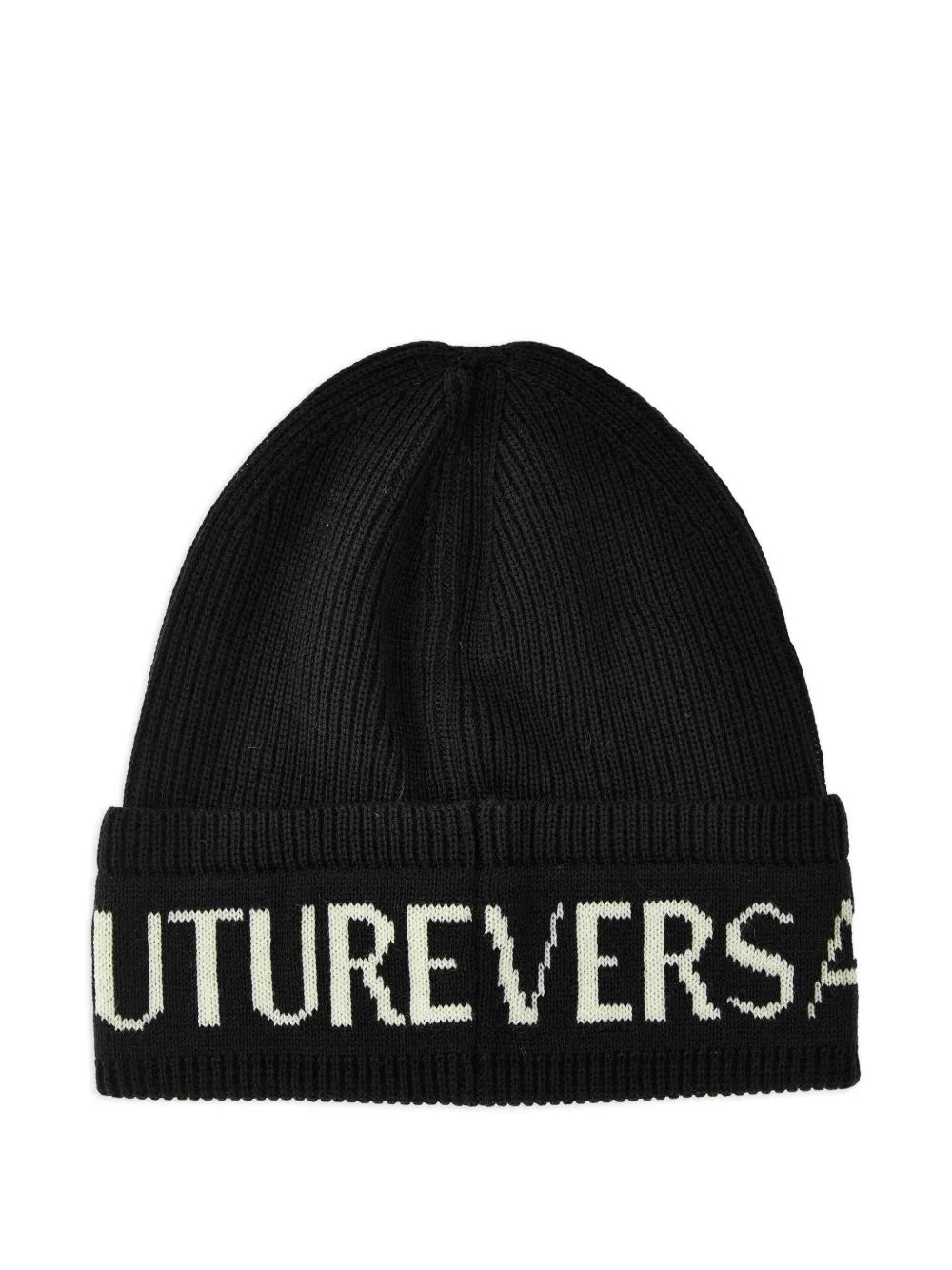 Embellish-Logo Beanie by Versace Jeans Couture