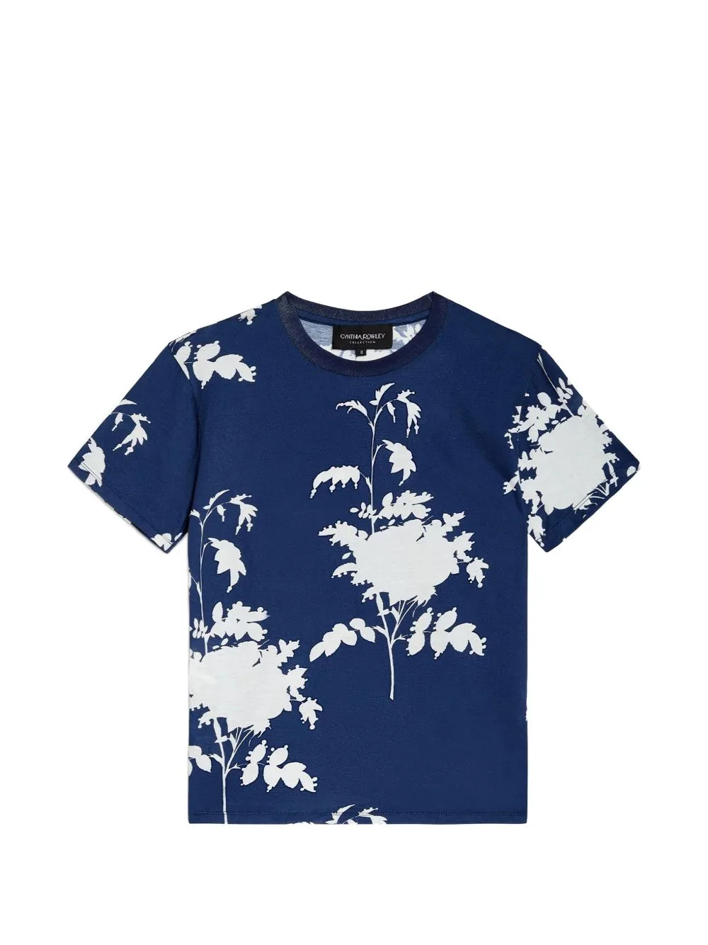 Floral-Print T-Shirt by Cynthia Rowley