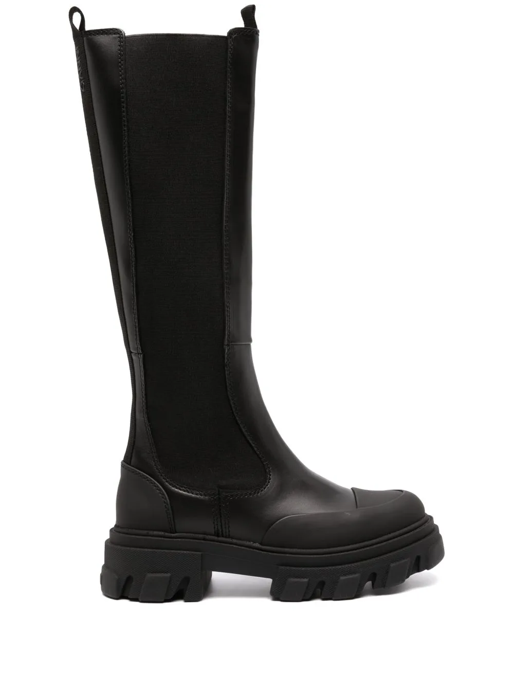 Leather Knee-High Boots