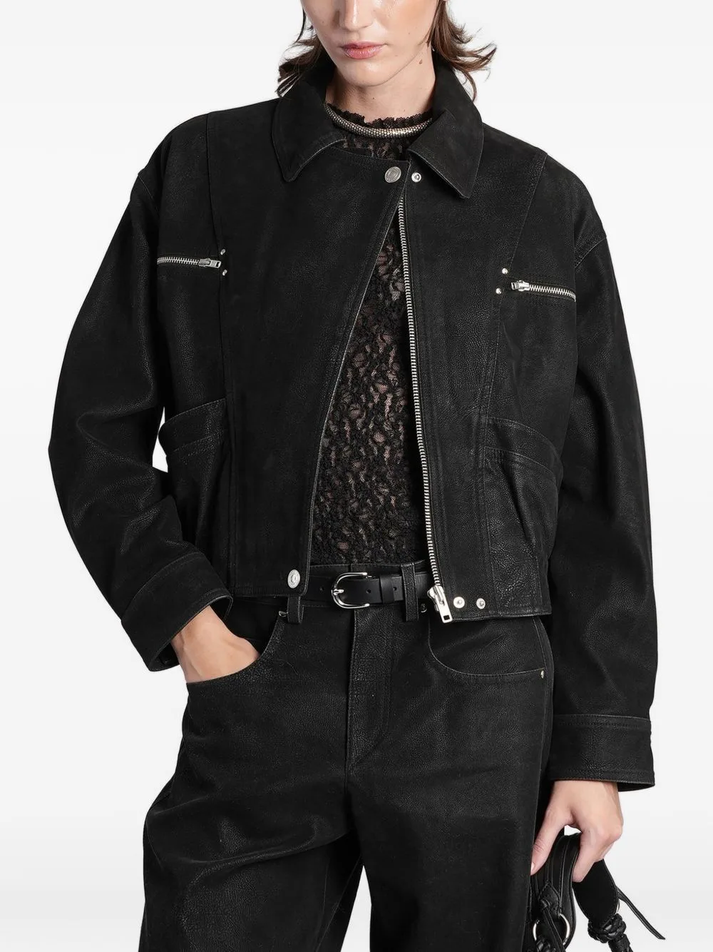 Zip-Up Panelled Jacket by ISABEL MARANT