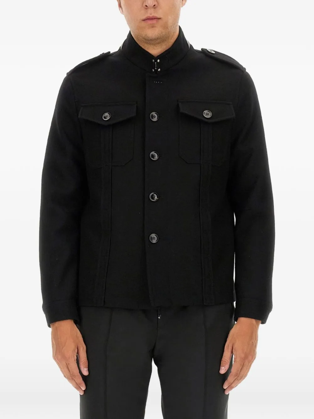 Buttoned Shirt Jacket by TOM FORD