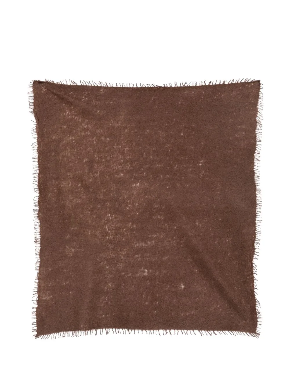 Frayed-Edge Scarf by MOULETA