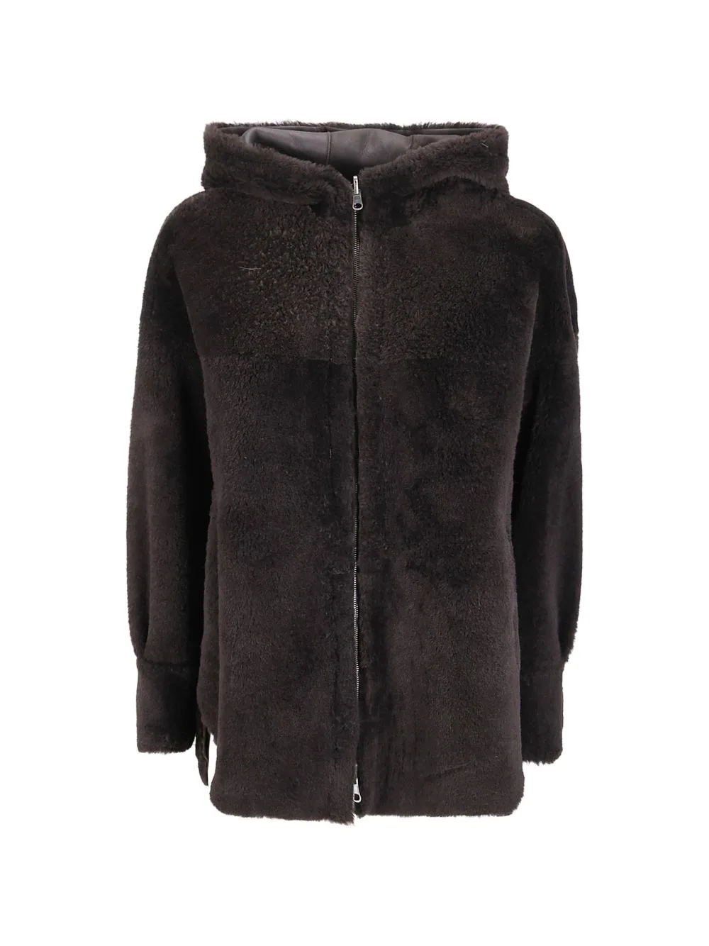 Hooded Zip-Fastening Jacket by Salvatore Santoro