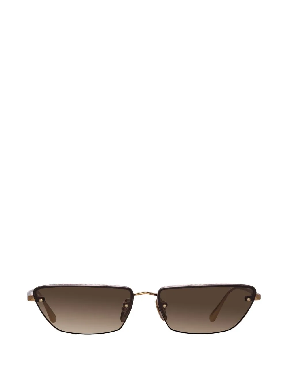 Cleo Cat-Eye Sunglasses by Linda Farrow