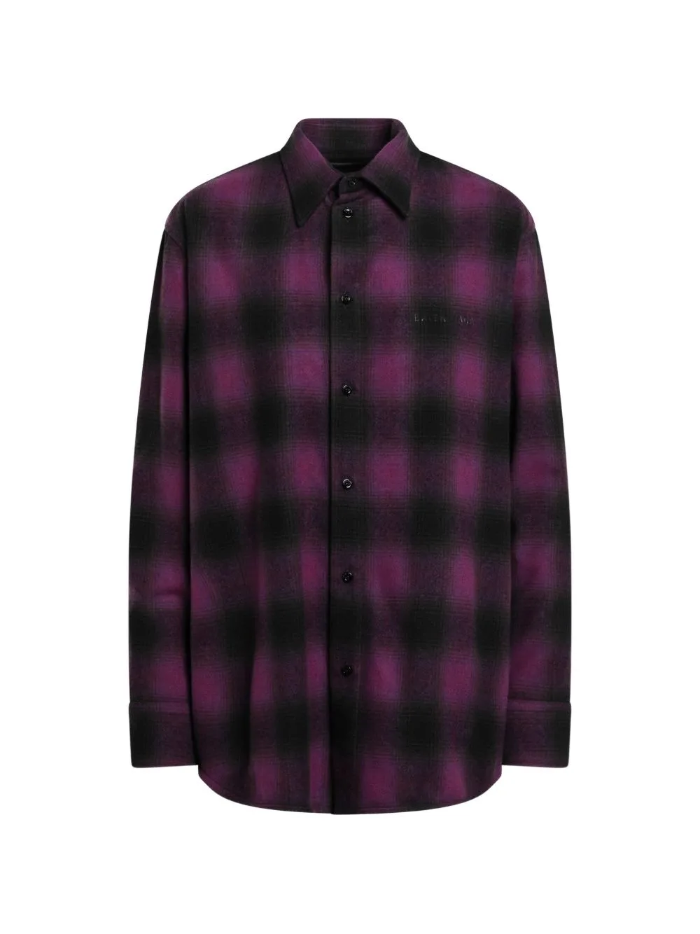 Check-Pattern Shirt by Balenciaga