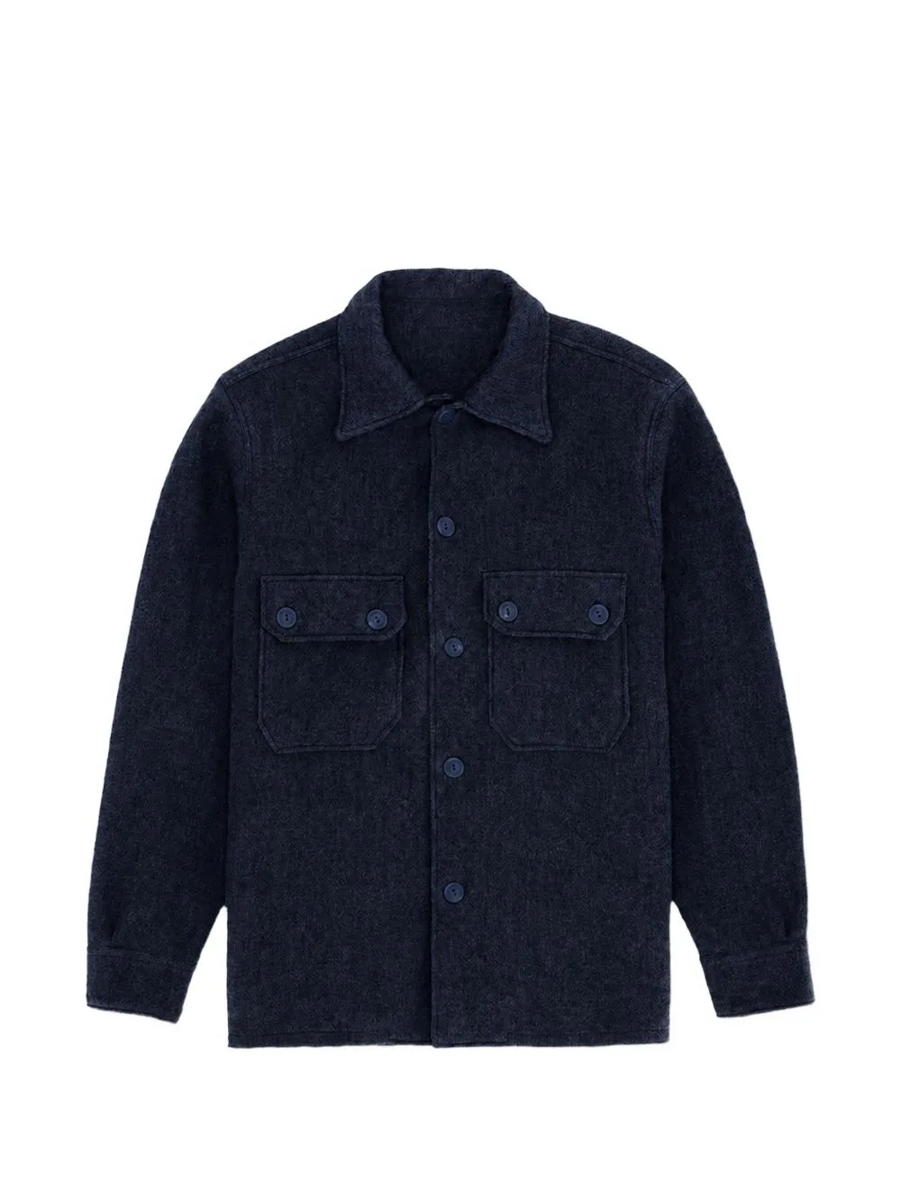 Pepper Wool Overshirt by Fortela