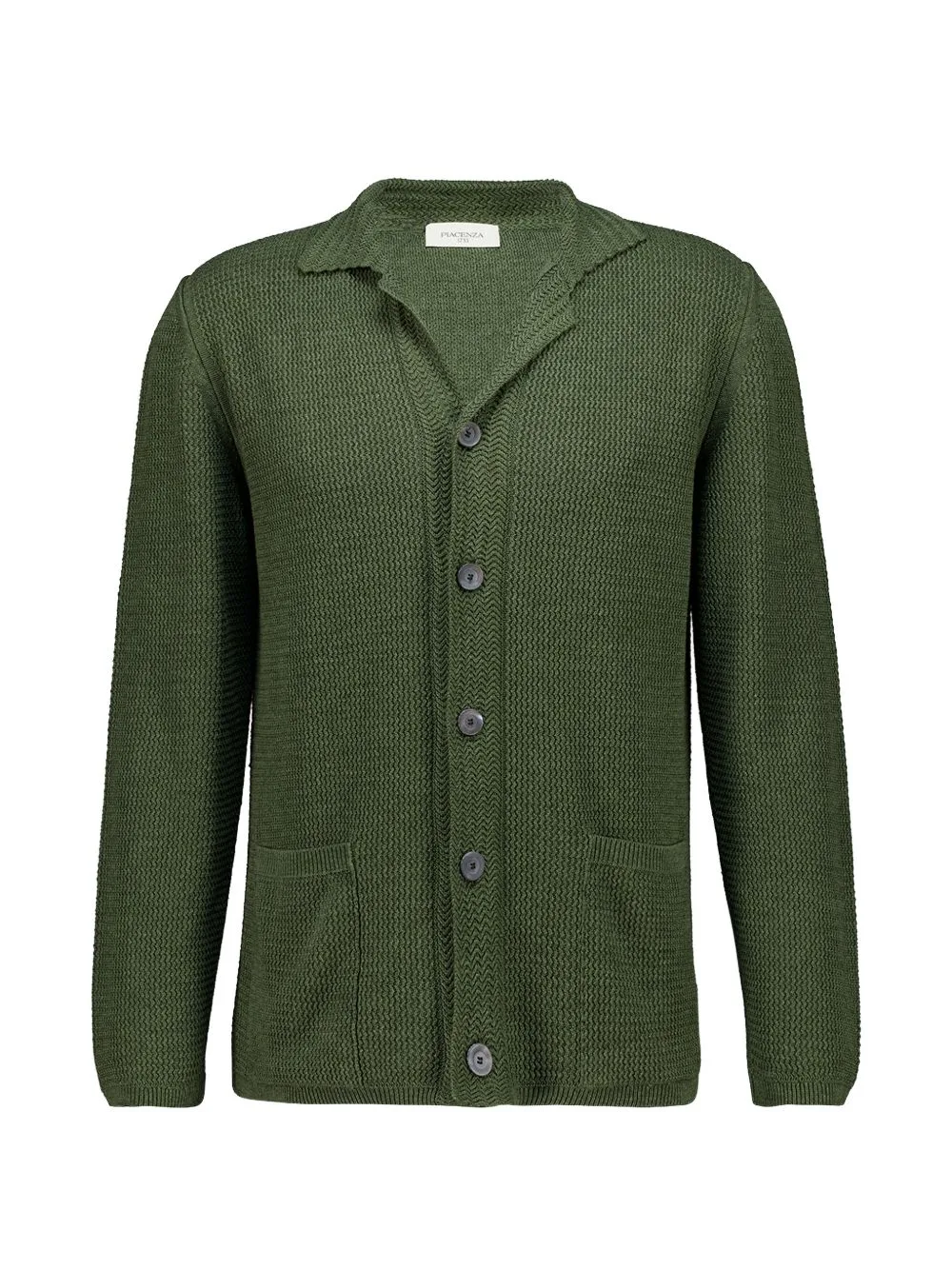 Textured-Knit Jacket by Piacenza Cashmere